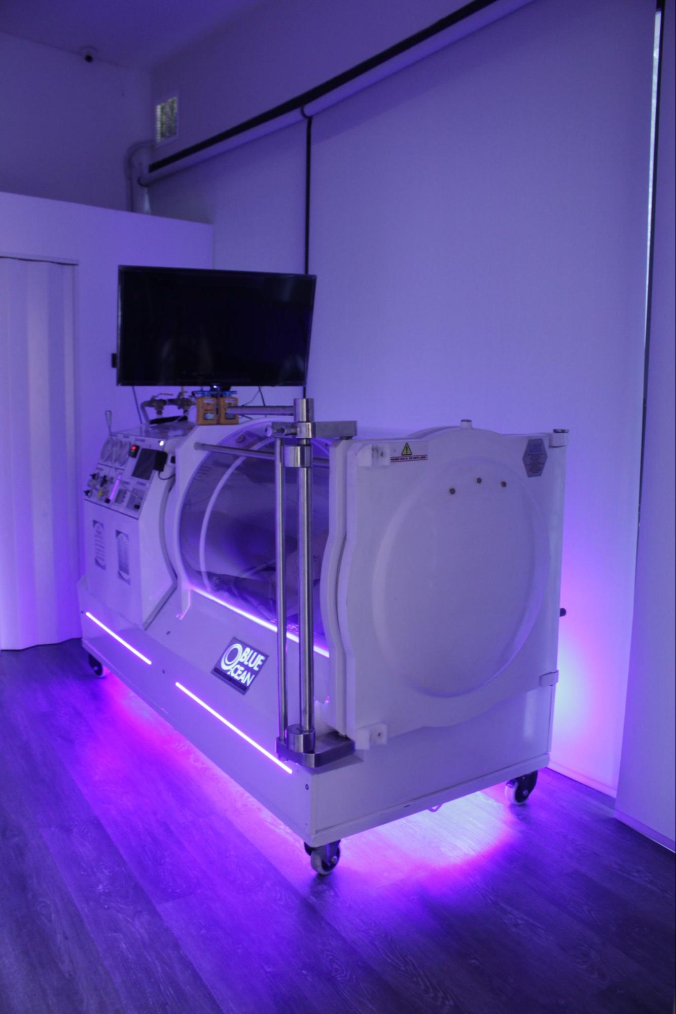 Hyperbaric Chamber/HBOT before and after